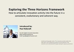 Le cadre des trois horizons de l'innovation