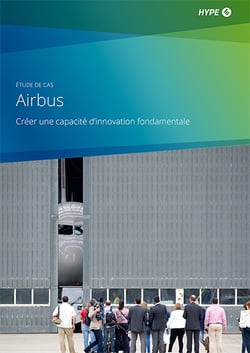 page de couverture de l'étude de cas sur le programme d'innovation d'Airbus